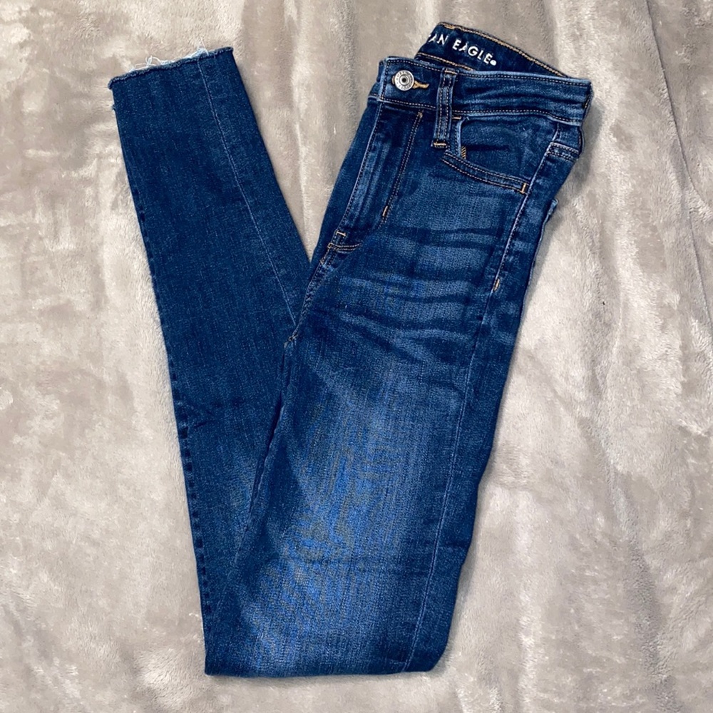 American Eagle super high rise jegging crop!